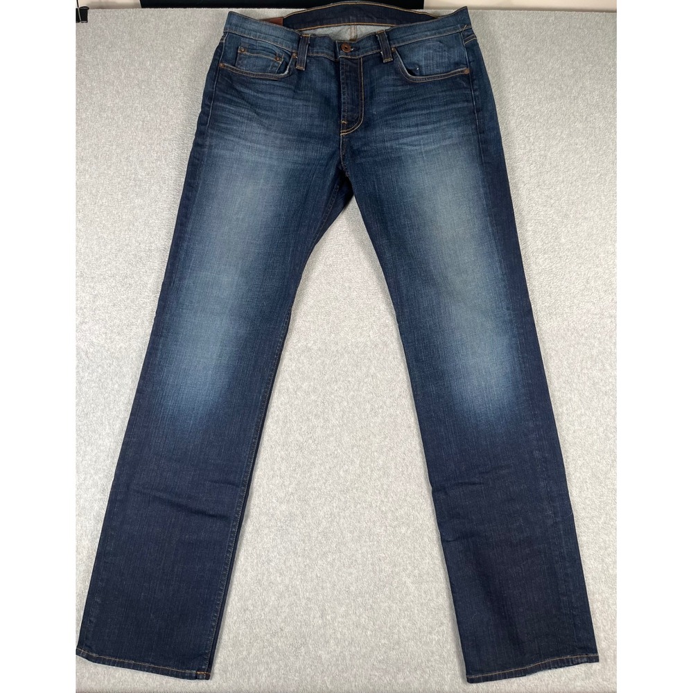 J Brand Kane Slim Straight Leg Jeans Mens 36X33 Frey Dark Wash 140916C012